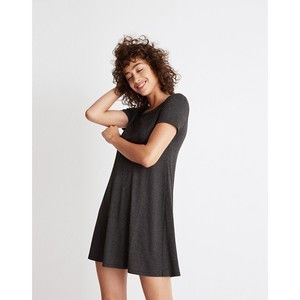 MADEWELL Swingy Tee Dress | Size M | Gray | EUC